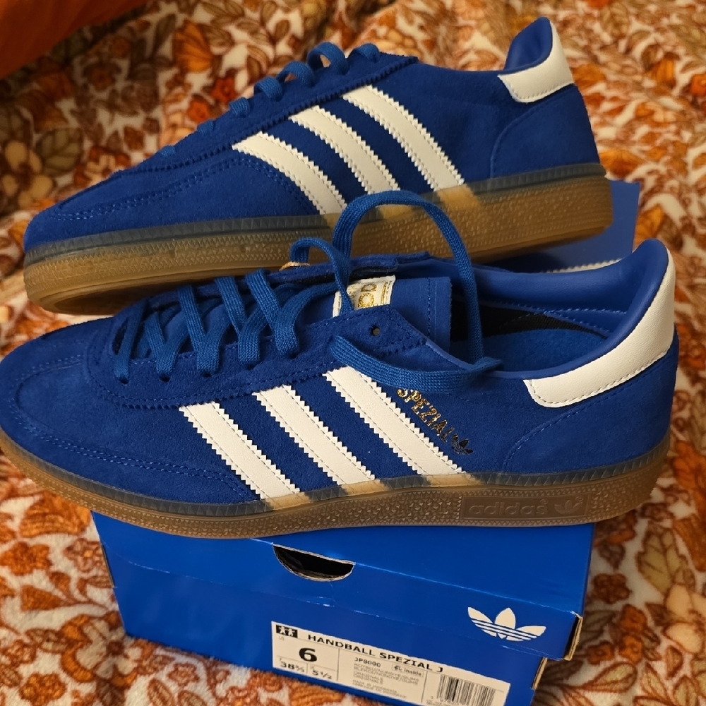 Adidas Handball Spezial Blue/White Shoes